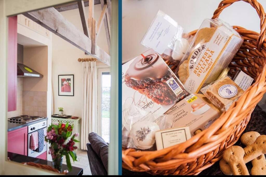 Secluded Romantic Cotswolds Barn - Sleeps 2 To 4 - Near Cirencester - Dog Friendly Villa Kemble Kültér fotó